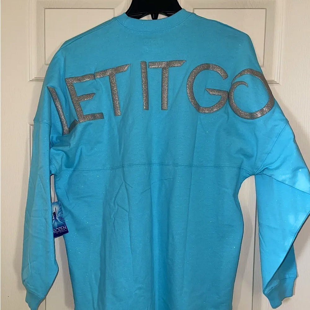 NWT Disney Broadway Exclusive Frozen Let It Go Spirit Jersey